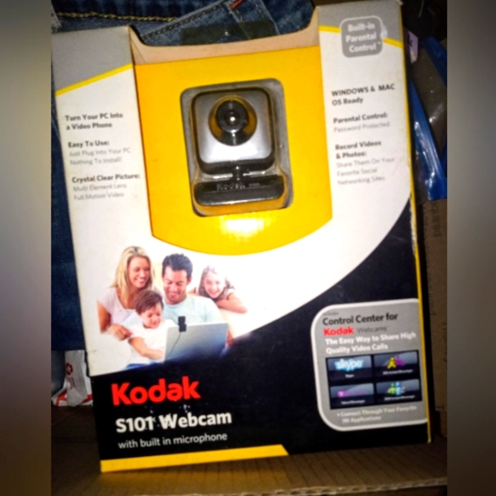 KODAK S101 Webcam NEW In BOX!